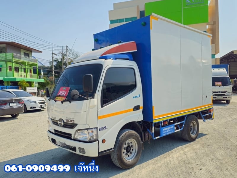 สี่ล้อตู้ทึบ HINO XZU 136 แรงม้า ปี 2563 (637) สี่ล้อตู้ทึบ HINO XZU 136 แรงม้า ปี 2563 (637)