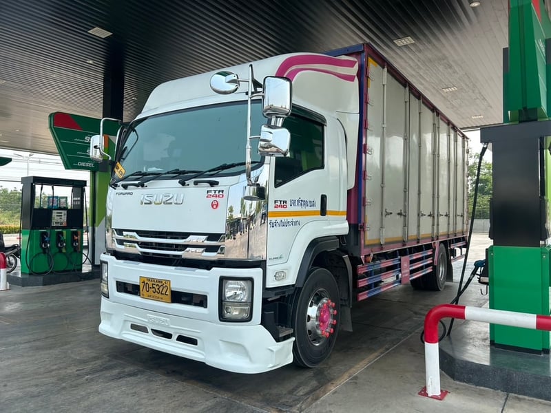 หกล้อสิบบาน ISUZU FTR 240 แรงม้า ปี 2565 (5322)
