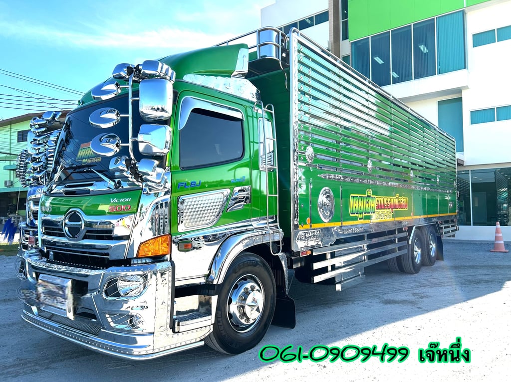 สิบล้อคอก HINO FL8J 260 แรงม้า ปี 2566 (5115)