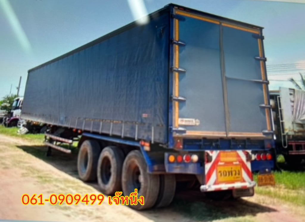 “หางตู้ผ้าใบสามเพลา“ อู่ สามมิตร ปี 2565 (0160)