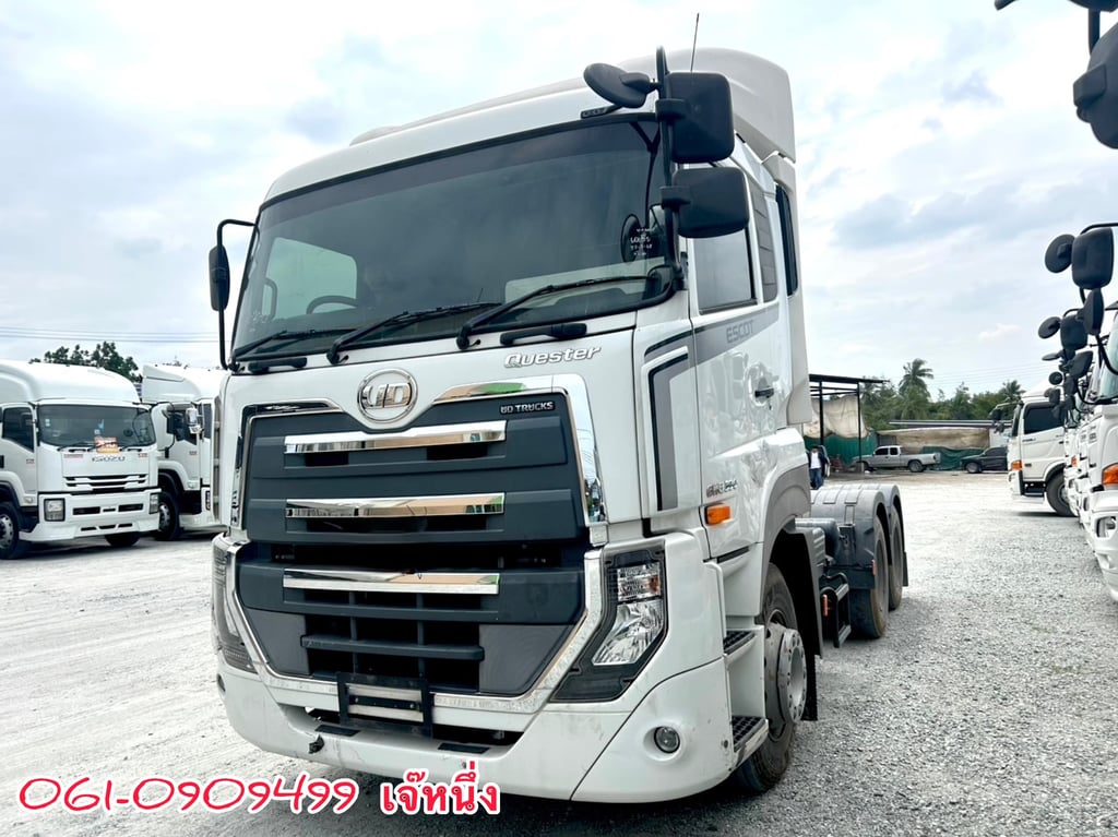 สิบล้อหัวลากสองเพลา  UD GWE 390 แรง ปี 65 (7045)