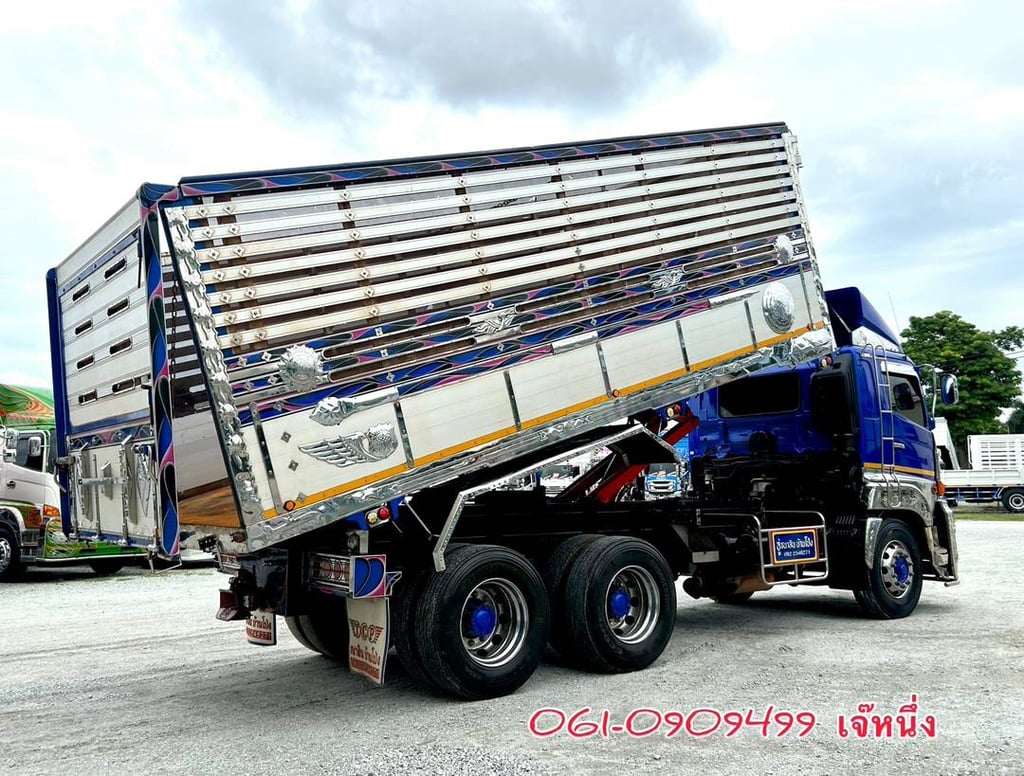 🌟โปรช่วยดาวน์‼️สิบล้อดั้มพ์ Hino Victor  344 แรงม้า ปี 2566 (2108)