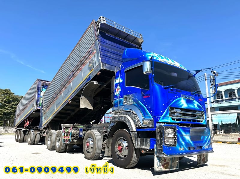 12 ล้อดั้มพ์ ISUZU FYH 360 แรม้า ปี 57 (2501,2502)