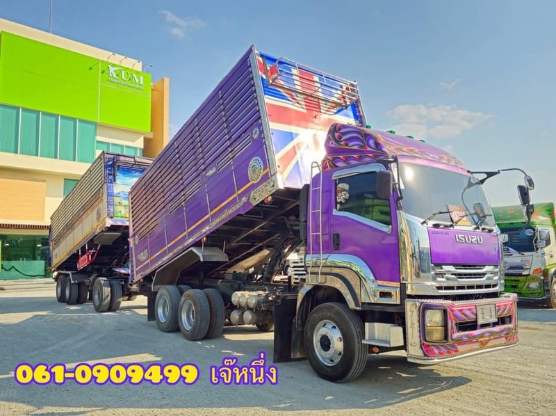 🔥ด่วน!! Vายตัด🔥 สิบล้อดั้มพ์ ISUZU FXZ 360 แรงม้า ปี 54 ลูกปี 57 (9033,2502)