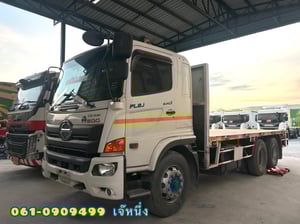 สิบล้อพื้นเรียบ HINO FL8J  260 แรงม้า ปี 2560 (1784)