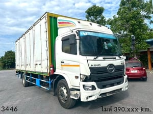 🔥 หกล้อตู้ Hino Victor ยาว 7.7 m. ☎️โทรเลยตอนนี้ 061-0909499  หกล้อตู้สิบบาน HINO FG8J  240 แรงม้า ปี 59 (3446)