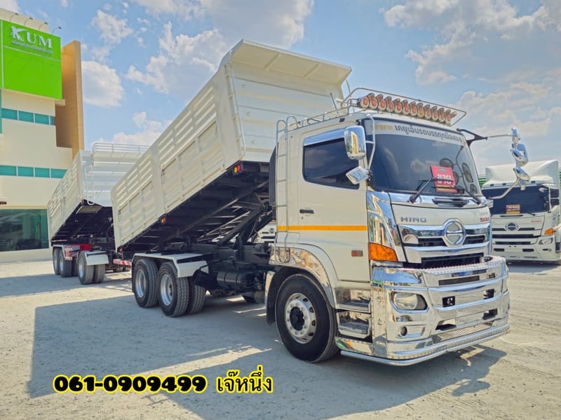 สิบล้อดั้มพ์ HINO FM1A  344 แรงม้า ปี 65 (2753)