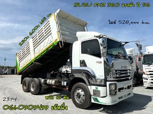 สิบล้อดั้มพ์ ISUZU FXZ 360 แรงม้า ปี 2556 (2374)