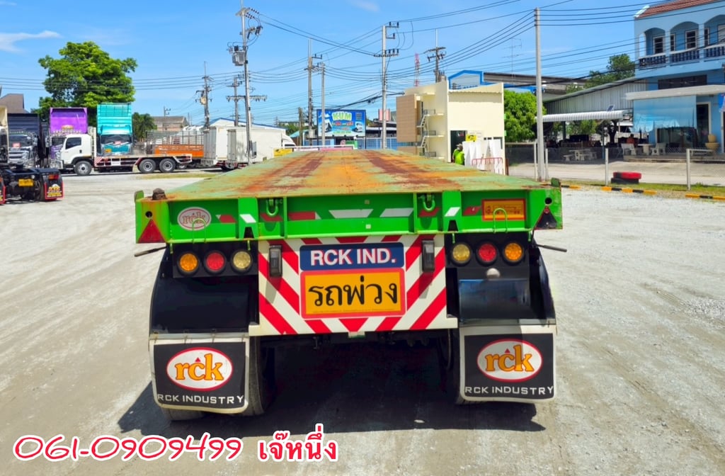 🔥ซื้อคู่หัวหางช่วยดาวน์ 120,000 บาท หางพื้นเรียบสามเพลา อู่ RCK ปี 2566 (5616) 🔥ซื้อคู่หัวหางช่วยดาวน์ 120,000 บาท หางพื้นเรียบสามเพลา อู่ RCK ปี 2566 (5616)