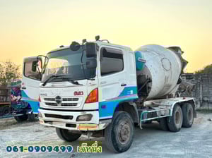 สิบล้อโม่ปูน H INO FM1A  330 แรงม้า ปี 55 (1281)