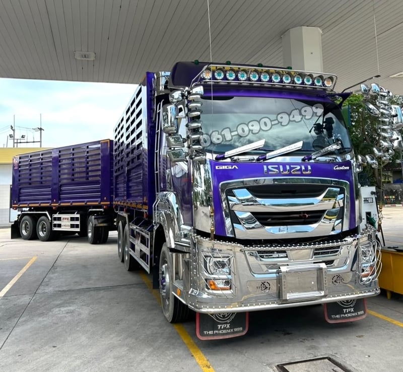 🔥“ไมล์ 1 พันโล มีอยู่จริง“🔥 สิบล้อดั้มพ์พ่วง ISUZU FXZ 360 แรงม้า ยังไม่จดทะเบียน ผลิตปี 66 แต่งหน้า GIGA (2533) 🔥“ไมล์ 1 พันโล มีอยู่จริง“🔥 สิบล้อดั้มพ์พ่วง ISUZU FXZ 360 แรงม้า ยังไม่จดทะเบียน ผลิตปี 66 แต่งหน้า GIGA (2533)