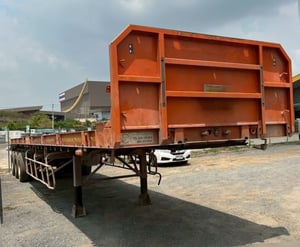 หางพื้นเรียบสามเพลา อู่ WAFA ปี 2565 (9292) Sาคา 440,000 บาท  ➖➖➖➖➖➖➖➖   📞สนใจโทร. 061-0909499 เจ๊หนึ่ง ** ขอเน้นโทรนะคะ **  . #รถบรรทุกมือสอง #รถบรรทุก  #หางพื้นเรียบ #เจ๊หนึ่งรถบรรทุกมือสอง