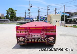 หางเเพื้นเรียบสามเพลา อู่เดอะซัน ปี 2565 (0376) หางเเพื้นเรียบสามเพลา อู่เดอะซัน ปี 2565 (0376)