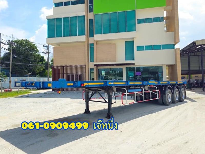 หางพื้นเรียบสามเพลา อู่ WAFA ปี 2565 (5439)