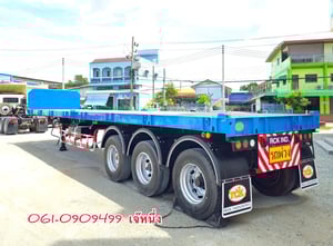 หางพื้นเรียบสามเพลา อู่ RCK ปี 2564 (8647) หางพื้นเรียบสามเพลา อู่ RCK ปี 2564 (8647)