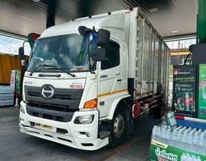 🔥 ขายตัด! ใครช้าคือพลาด ☎️โทรเลยตอนนี้ 061-0909499  หกล้อตู้สิบบาน HINO FG8J  240 แรงม้า ปี 60 (7915)