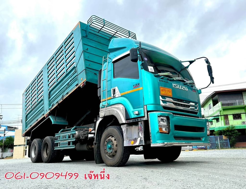 โปรขั้นบันได ยิ่งซื้อยิ่งลด 👉สิบล้อดั้มพ์ Isuzu Fxz 