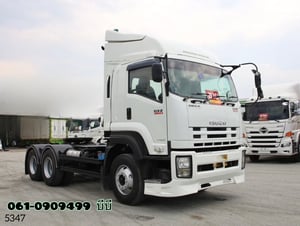 ISUZU GXZ 360แรงม้า รถบรรทุก หัวลาก 10ล้อ หัวลาก เฉพาะหัว ปี2017 เลขไมล์น้อยกว่า 500,000 กม.