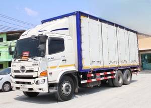 สิบล้อตู้สิบบาน Hino FL8J 260 แรงม้า ปี 66 (1698)