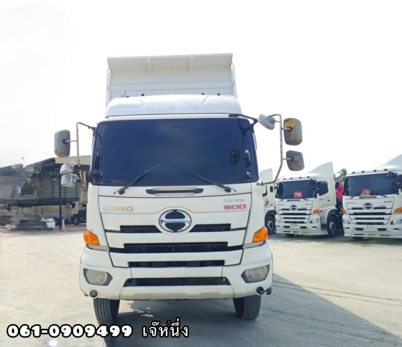 สิบล้อดั้มพ์ Hino FM1A 344 แรงม้า ปี 2559 (3775)