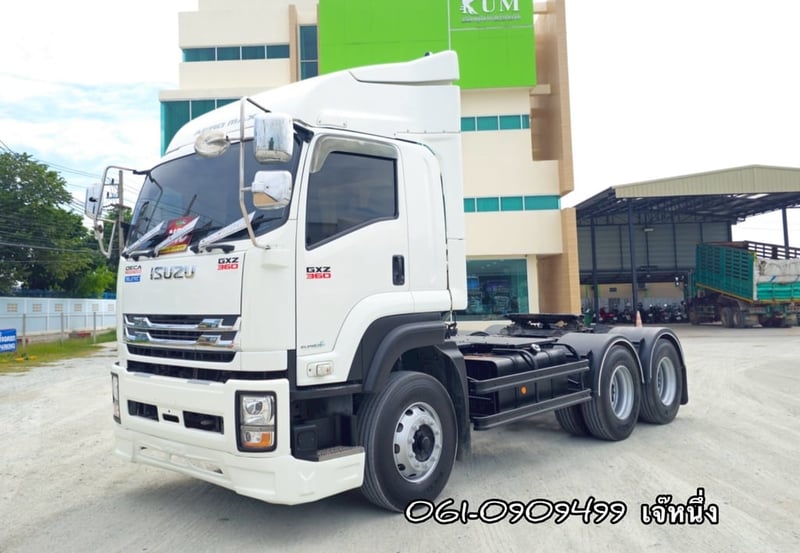 สิบล้อหัวลาก Isuzu Gxz 360 แรงม้า ปี 2566 (3394)