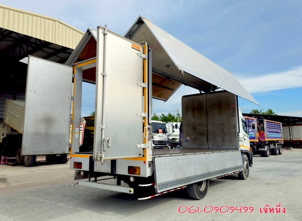 “ ตู้ทึบเปิดรอบคัน! “ หกล้อตู้ Hino FG8J  240 แรงม้า ปี 2563 (3995)