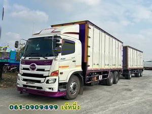 👉สิบล้อตู้สิบบาน Hino FL8J 260 แรงม้า ปี 60 (3133) Sาคา 1,690,000 บาn 👉หางตู้สิบบานสามเพลา อู่เซฟดีล ปี 2563 (4972)