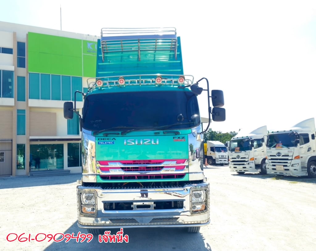 🔥ด่วน!! VายตัดSาคาพิเศษ 👉สิบล้อดั้มพ์พ่วง Isuzu Fxz  360 แรงม้า ปี 2566 (4795)