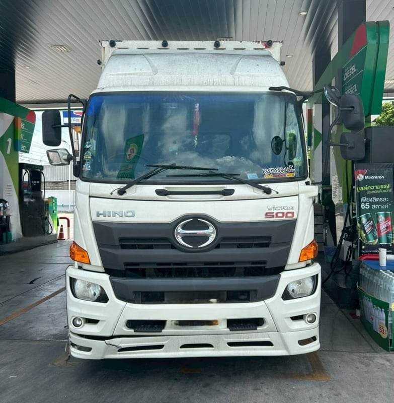 🔥 ขายตัด! ใครช้าคือพลาด ☎️โทรเลยตอนนี้ 061-0909499  หกล้อตู้สิบบาน HINO FG8J  240 แรงม้า ปี 60 (7915)