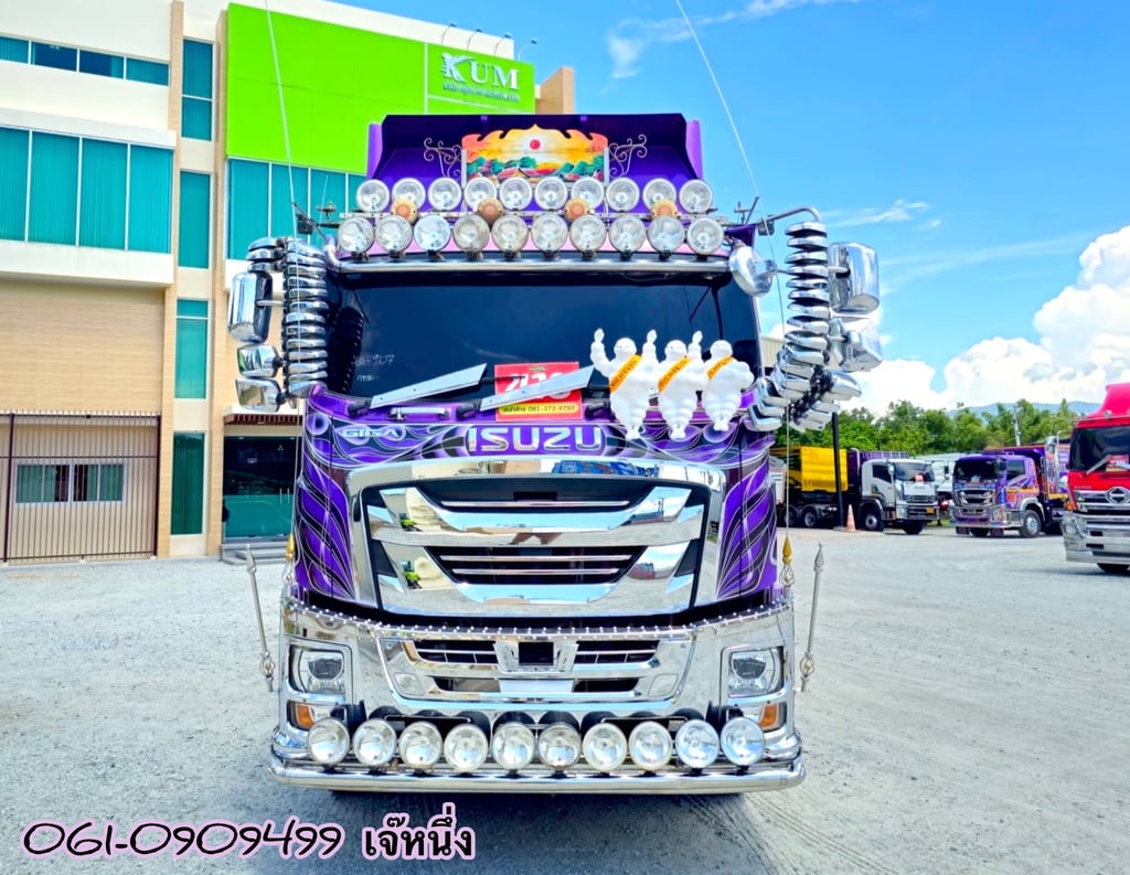 ทุนไม่พอ!! เราช่วยได้🔥🔥 สิบล้อดั้มพ์พ่วง Isuzu Fxz  360 แรงม้า ปี 2566 (9107,9108)