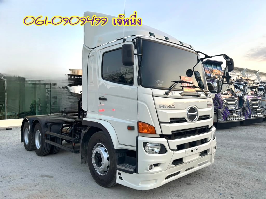 🔥ลดให้สุด หยุดไม่อยู่🔥 สิบล้อหัวลากยกเพลา HINO FG8J  260 แรงม้า ปี 2564 ( 1900)