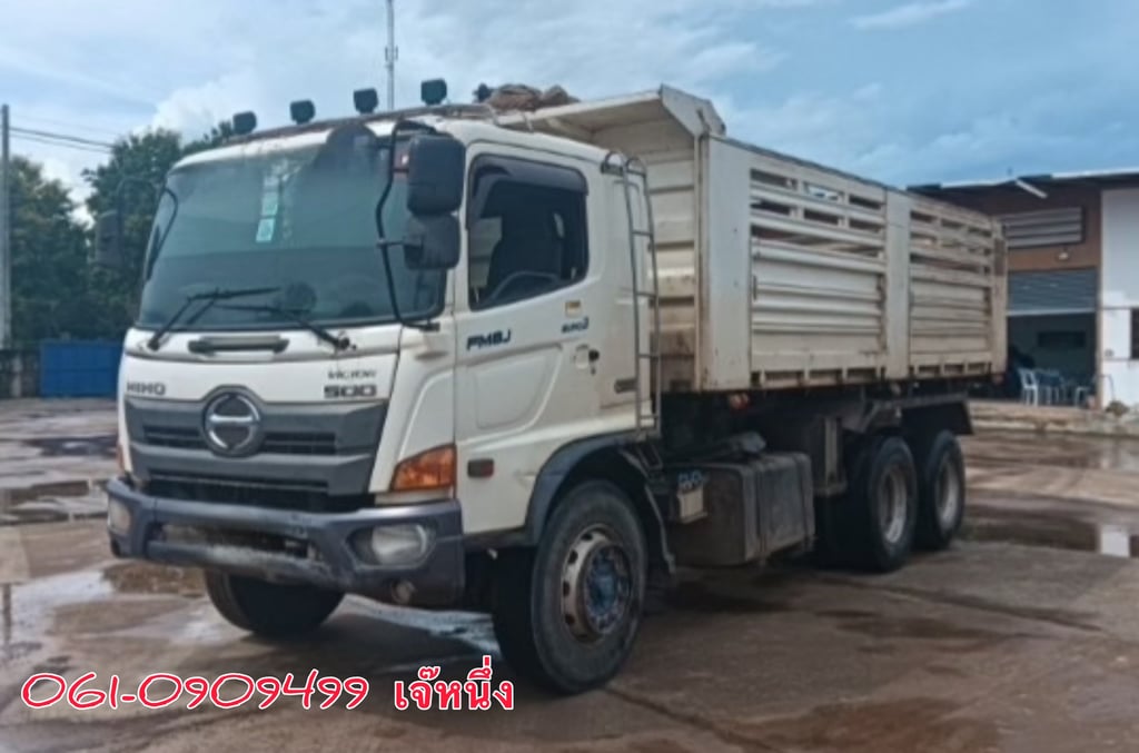 🔥 Vายตัด สิบล้อดั้มพ์ Hino Victor  260 แรงม้า ปี 2559 (9177)