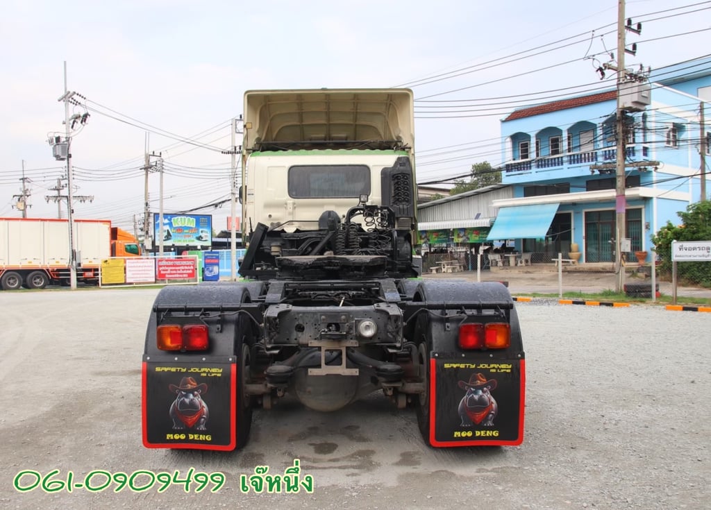 🔥ซื้อคู่หัวหางช่วยดาวน์ 120,000 บาท  สิบล้อหัวลาก Hino Victor  380 แรงม้า ปี 62 (7351)