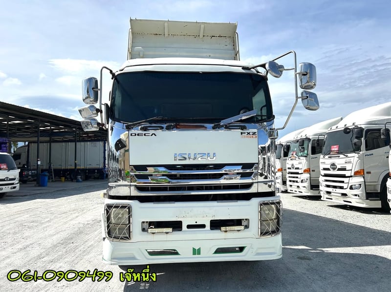 สิบล้อดั้มพ์พ่วง ISUZU FXZ 360 แรงม้า ปี 2556 (2374) สิบล้อดั้มพ์พ่วง ISUZU FXZ 360 แรงม้า ปี 2556 (2374)