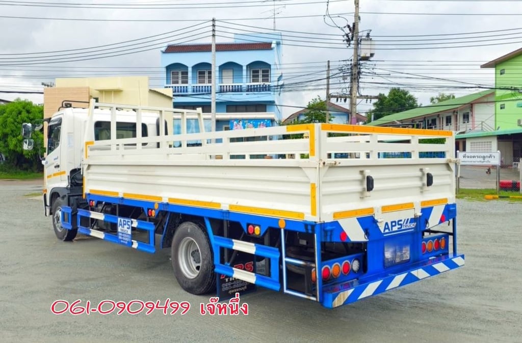 ‼️ ไมล์900km. หกล้อกระบะเว้นช่องติดเครน  Hino FC9J 175 แรงม้า ปี 67 (3859)