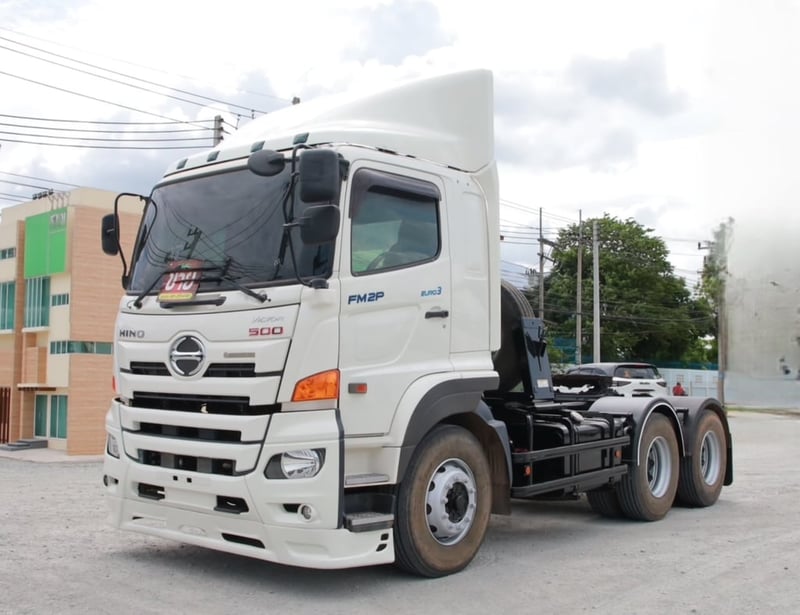 🔥 สิบล้อหัวลาก 380 ไมล์ 26,xxx km. ☎️สนใจโทร. 061-0909499  👉สิบล้อหัวลาก Hino Victor  380 แรงม้า ปี 65 (1796)