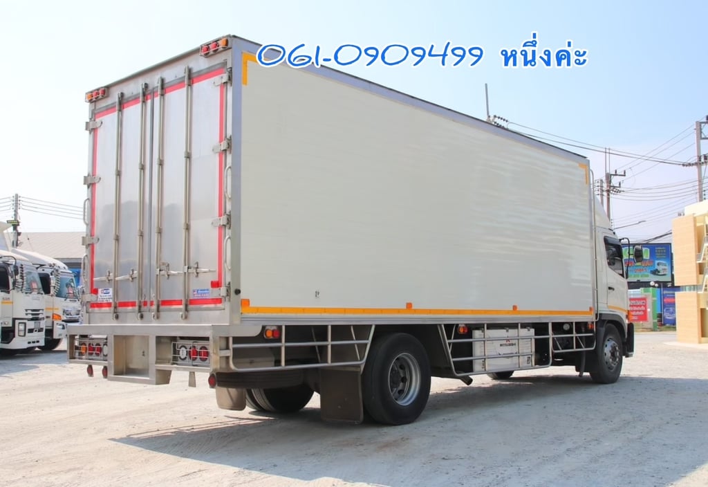 🔥ด่วน ลดSาคาพิเศษ หกล้อตู้เย็น Hino Victor  240 แรงม้า ปี 2565 (4212) เครื่องทำความเย็น มิตซูบิชิ