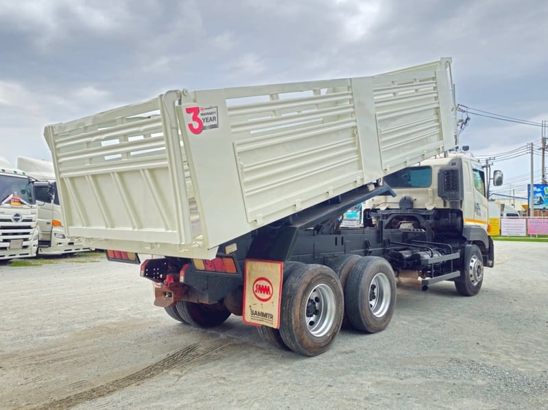 สิบล้อดั้มพ์พ่วง Hino FM1A  344 แรงม้า ปี 2560 (2539)