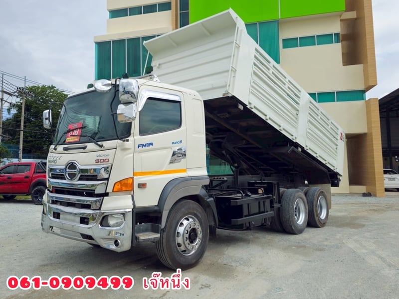 สิบล้อดั้มพ์ Hino FM1A  344 แรงม้า ปี 2560 (2539)
