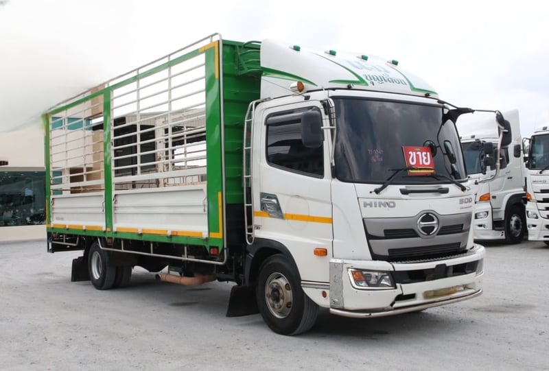 หกล้อกระบะคอก HINO FC9J 175 แรงม้า ปี 2566 (2340)