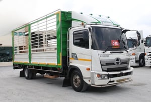 หกล้อกระบะคอก HINO FC9J 175 แรงม้า ปี 2566 (2340)