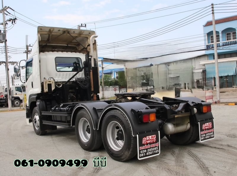 ISUZU GXZ 360แรงม้า รถบรรทุก หัวลาก 10ล้อ หัวลาก เฉพาะหัว ปี2017 เลขไมล์น้อยกว่า 500,000 กม.