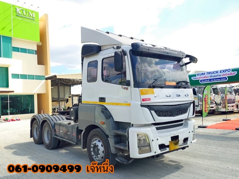 🚛 คุ้มสองต่อ โปร 2 เด้ง!🔥 สิบล้อหัวลาก FUSO 401 แรงม้า ปี 64 (3214) 🚛 คุ้มสองต่อ โปร 2 เด้ง!🔥 สิบล้อหัวลาก FUSO 401 แรงม้า ปี 64 (3214)