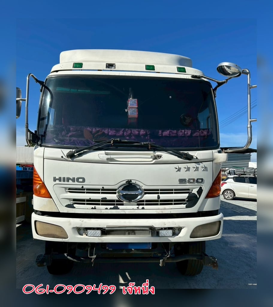 💥โปรขายคู่หัวลากลด 120,000 บาn  👉สิบล้อหัวลาก CNG HINO  FM2P 360 แรง ปี 57 (6646) 👉หางเซมิดั้มพ์สองเพลา อู่ เอสเคที  ปี 2562 (8798)
