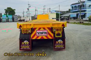 หางพื้นเรียบสามเพลา อู่ WAFA ปี 2563 (6112)