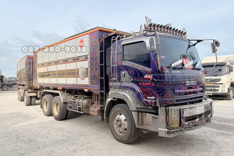 🔥360 สายแบกกระบะแข็งแรง อู่สหะกิจ 💥เพียง 1,690,000 บาท  สิบล้อดั้มพ์ ISUZU FXZ 360 แรงม้า ปี 59 (2111)
