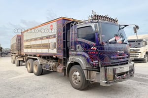 🔥360 สายแบกกระบะแข็งแรง อู่สหะกิจ 💥เพียง 1,690,000 บาท  สิบล้อดั้มพ์ ISUZU FXZ 360 แรงม้า ปี 59 (2111)