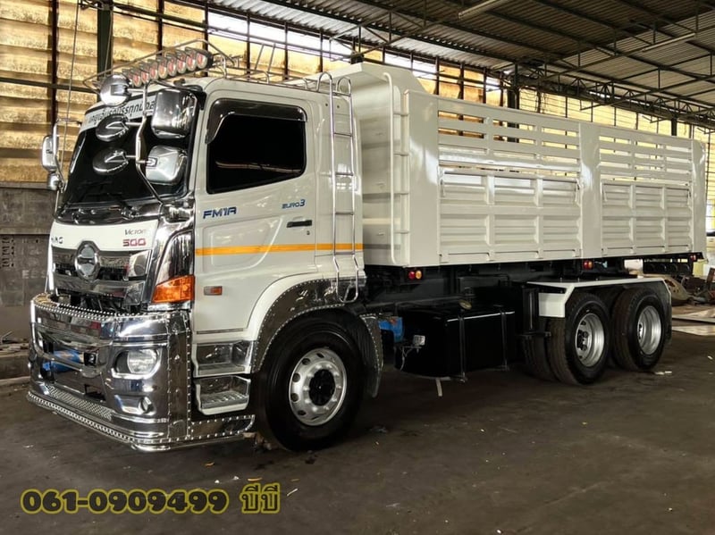 สิบล้อดั้มพ์ HINO FM1A  344 แรง ปี 2565 (2753)