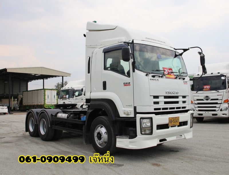 🔥สงคSามSาคา ท้าให้จอง🔥 สิบล้อหัวลาก ISUZU GXZ  360 แรงม้า ปี 60 (5347)