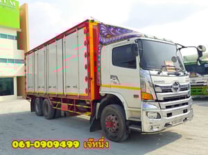 สิบล้อตู้สิบบาน Hino FL1A 344 แรงม้า ปี 62 (5920) สิบล้อตู้สิบบาน Hino FL1A 344 แรงม้า ปี 62 (5920)